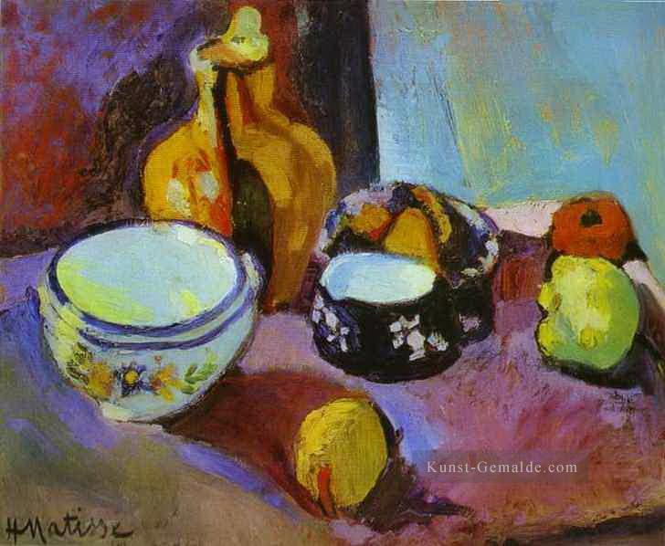 Gerichte und Obst abstrakte fauvm Henri Matisse moderne Dekor Stillleben Ölgemälde